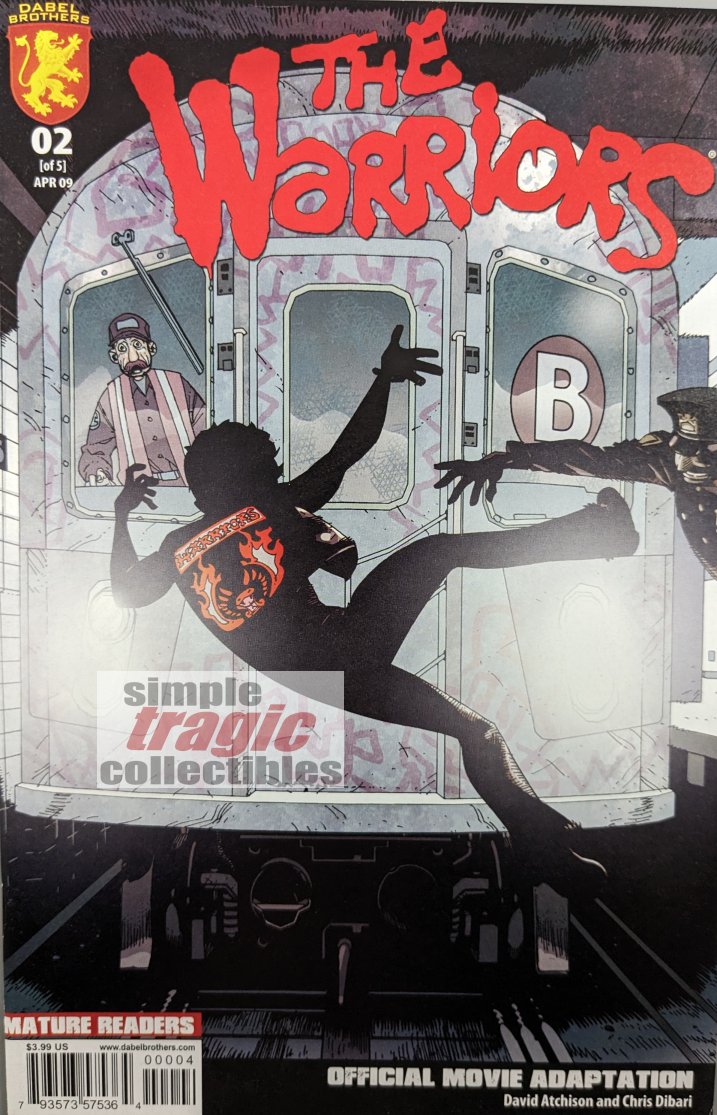 The Warriors #2 Comic Book Cover Art by Chris Dibari