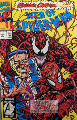Web Of Spider-Man #101 Comic Book Cover Art