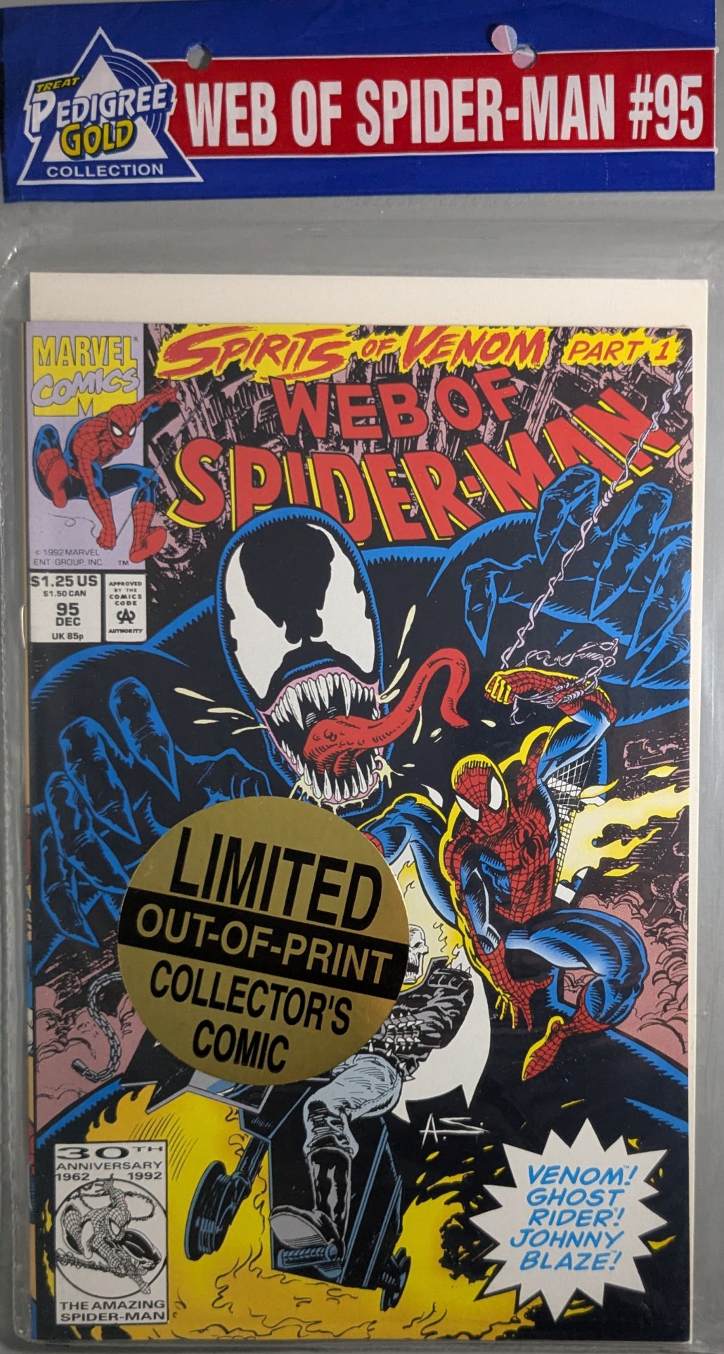 Web Of Spider-Man #95 Comic Book Cover Art by Alex Saviuk