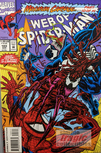 Web Of Spider-Man #103 Comic Book Cover Art