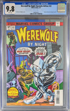 Load image into Gallery viewer, Werewolf By Night Facsimile Edition (2021) #1 CGC 9.8 Comic Book Cover Art by Gil Kane
