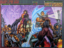 Load image into Gallery viewer, Wetworks Sourcebook #1 Wraparound Comic Book Cover Art by Whilce Portacio
