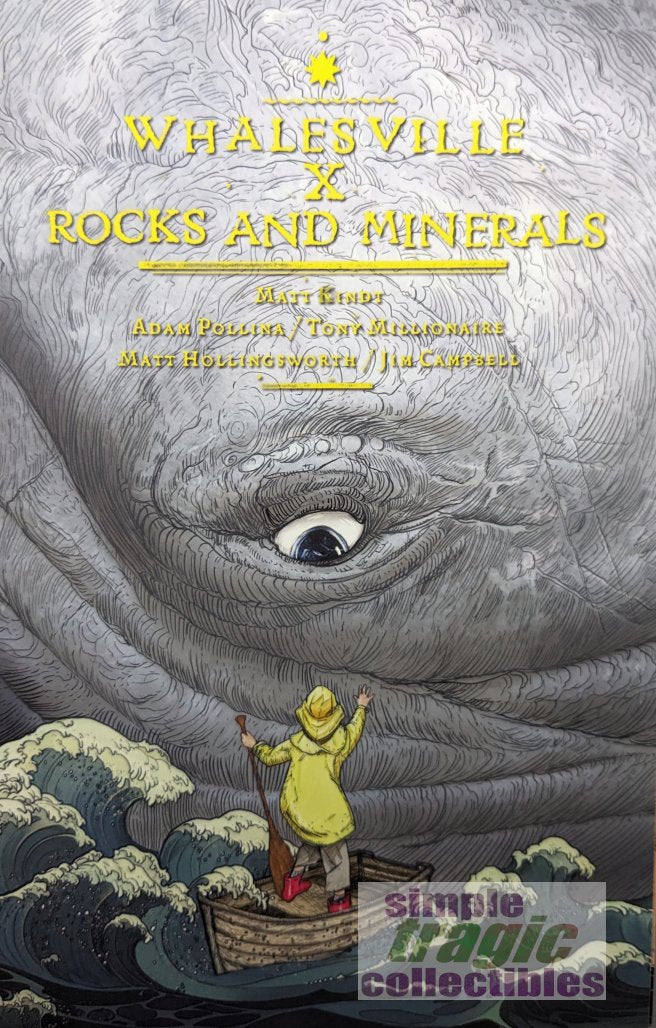Whalesville x Rocks And Minerals Comic Book Cover Art