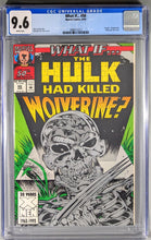 Load image into Gallery viewer, What If (1989) #50 CGC 9.6 WHITE PAGES Cover Art by Armando Gil
