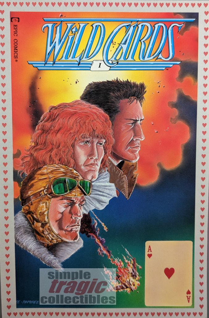 Wild Cards #1 Comic Book Cover Art by Jackson Guice