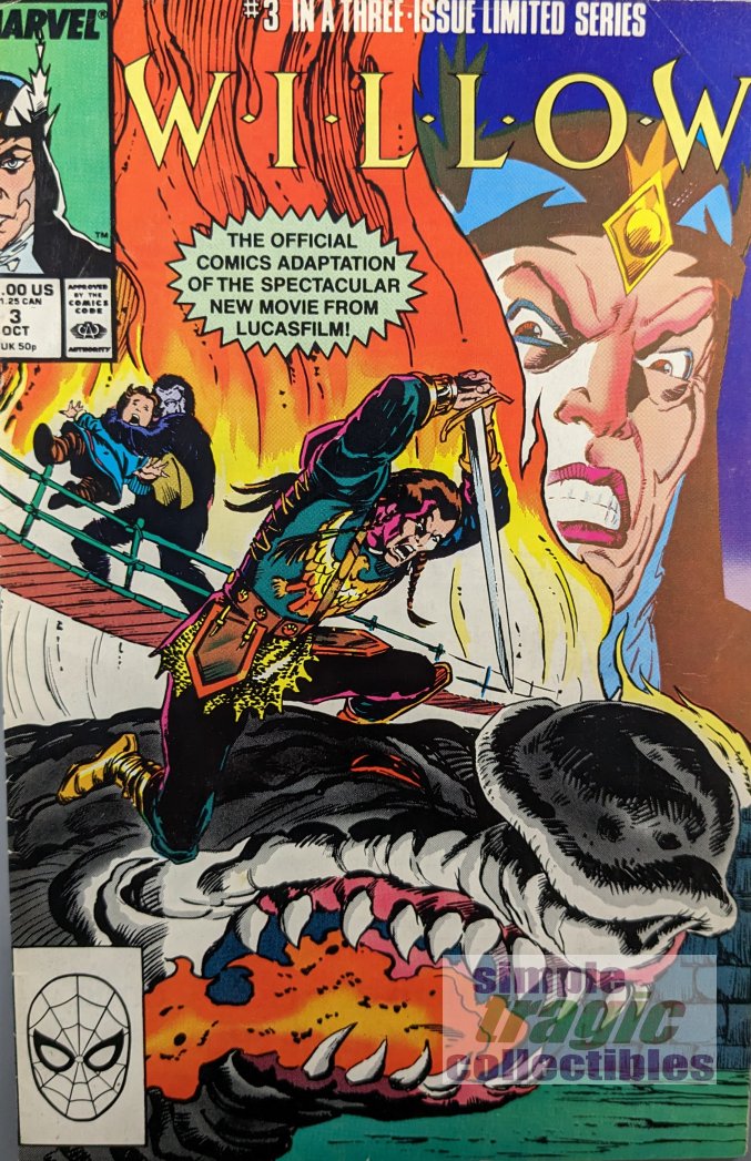 Willow #3 Comic Book Cover Art