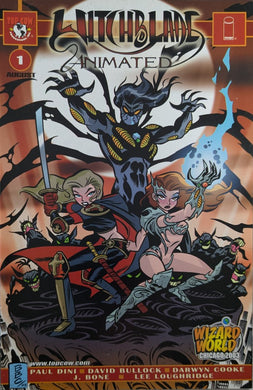 Witchblade Animated #1 Comic Book Cover Art by J. Bone & Darwyn Cooke