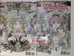 Witchcraft #2-3 Comic Book Cover Art by Michael Kaluta