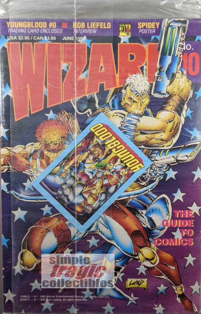 Wizard Guide To Comics #10 Cover Art by Rob Liefeld