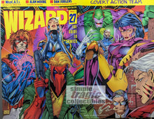 Load image into Gallery viewer, Wizard: The Guide To Comics #27 Fold-out Cover Art by Jim Lee
