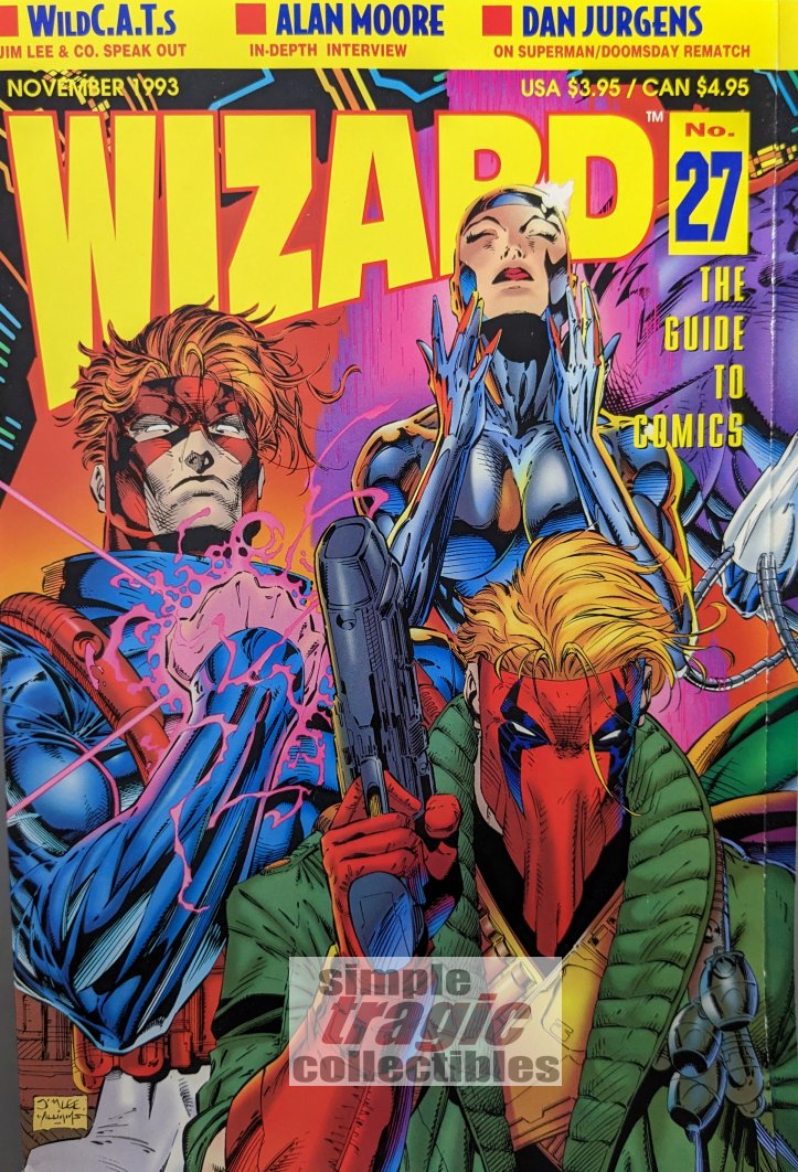Wizard: The Guide To Comics #27 Cover Art by Jim Lee