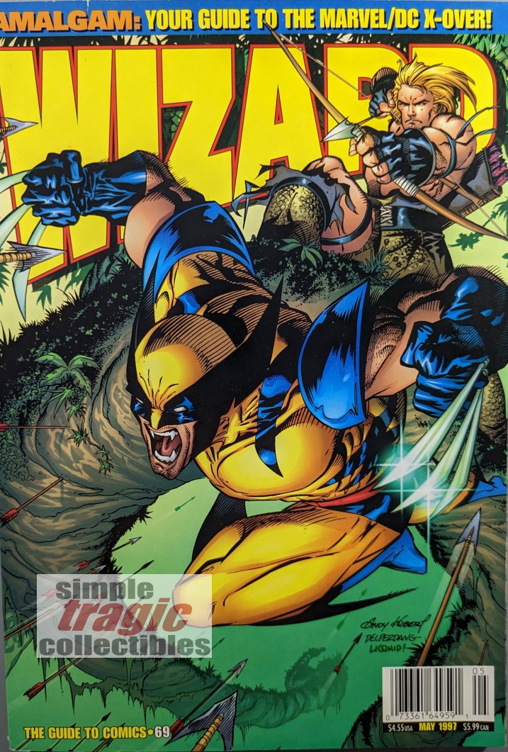 Wizard Guide To Comics #69 Cover Art by Andy Kubert