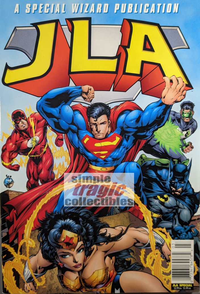 Wizard: The Guide To Comics: JLA Special #1 Cover Art by Howard Porter