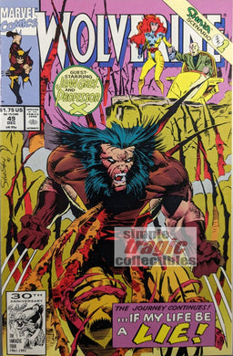 Wolverine #49 Comic Book Cover Art by Marc Silvestri