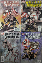 Load image into Gallery viewer, Wolverine / Captain America #1-4 Comic Book Cover Art by Tom Derenick
