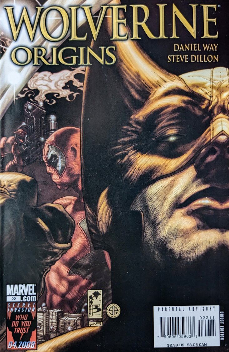 Wolverine Origins #22 Comic Book Cover art by Simone Bianchi