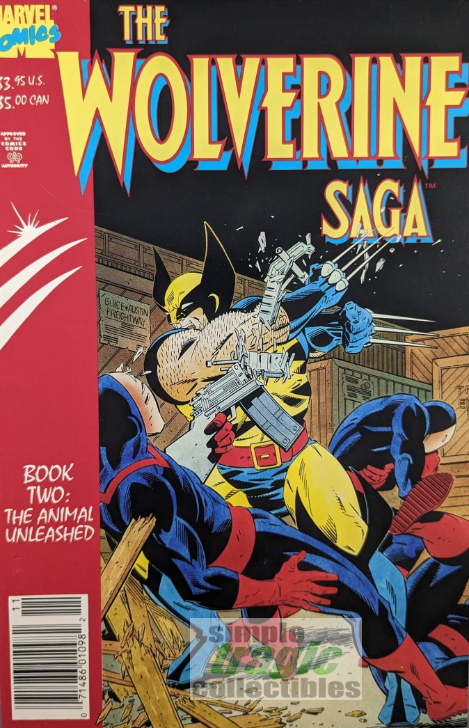 Wolverine Saga #2 Comic Book Cover Art by Jackson Guice