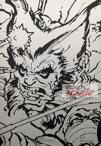 Wolverine TPB Back Cover Art by Frank Miller