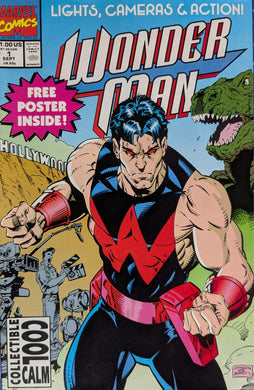 Wonder Man #1 Comic Book Cover Art by Jeff Johnson