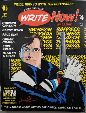 Write Now! Magazine (2002) #4 Cover Art by Howard Chaykin