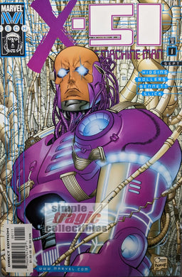 X-51 The Machine Man #1 Comic Book Cover Art by Joe Quesada