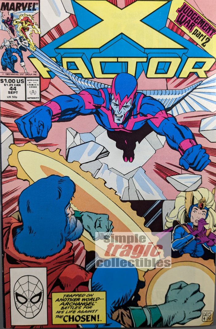X-Factor #44 Comic Book Cover Art by Paul Smith