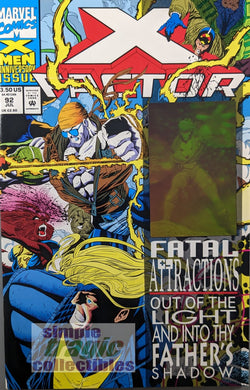 X-Factor #92 Comic Book Cover Art