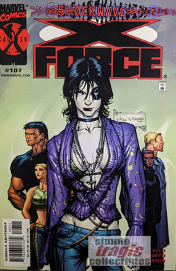 X-Force #107 Comic Book Cover Art by Whilce Portacio