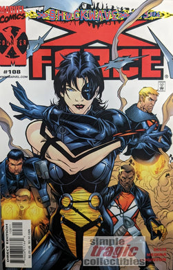 X-Force #108 Comic Book Cover Art by Whilce Portacio