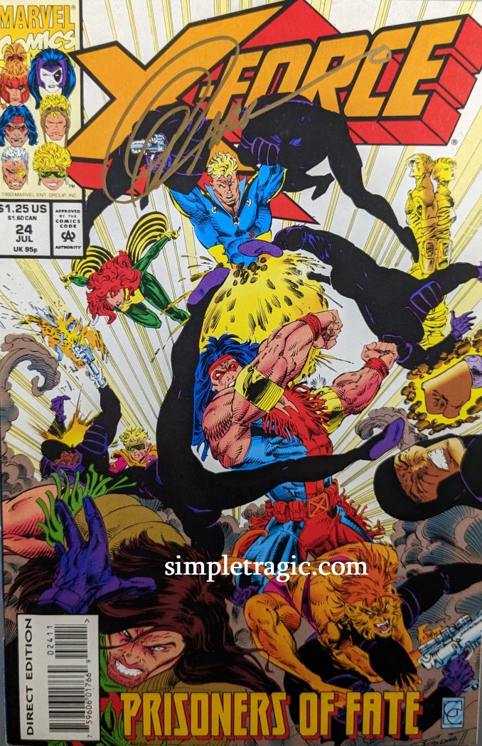 X-force #24 Comic Book Cover Art