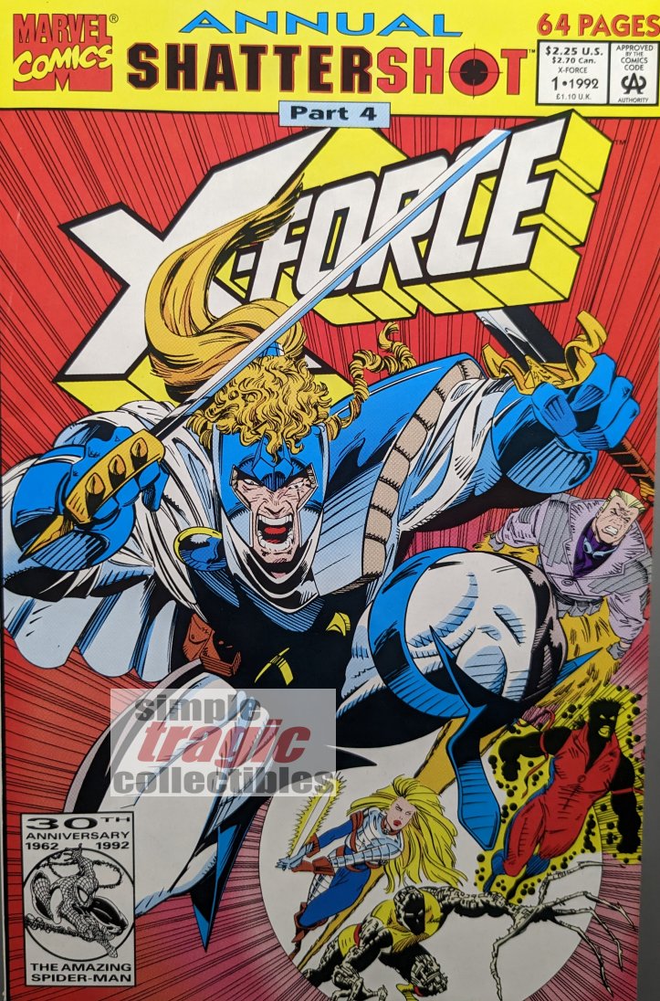X-Force Annual #1 Comic Book Cover Art by Greg Capullo