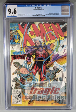 X-Men #2 Comic Book Cover Art by Jim Lee