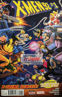 X-Men '92 #1 Comic Book Cover Art by David Nakayama