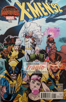 X-Men '92 #1 Comic Book Cover Art by Pepe Larraz