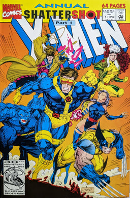 X-Men Annual #1 Comic Book Cover Art by Jim Lee
