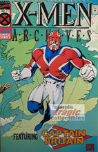 Load image into Gallery viewer, X-Men Archives Featuring Captain Britain #1 Comic Book Cover Art by Alan Davis
