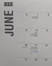 Load image into Gallery viewer, Uncanny X-Men 1993 Calendar Interior Page
