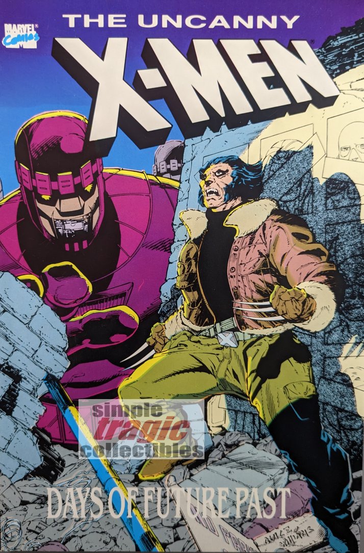 X-Men: Days Of Future Past TPB Cover Art by Jackson Guice