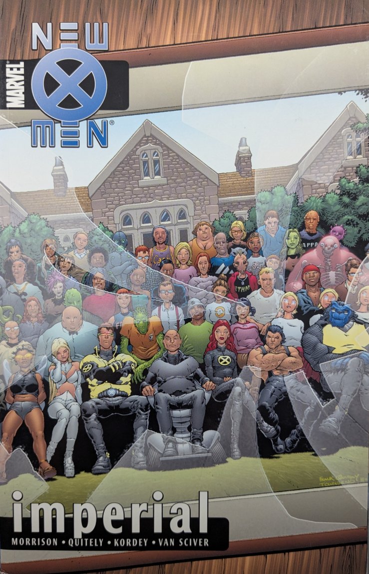 New X-Men TPB (2001) Vol 2: Imperial Trade Paperback Cover Art by Frank Quitely