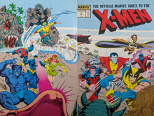 Load image into Gallery viewer, The Official Marvel Index To The X-Men #4 Wraparound Comic Book Cover Art by Paul Ryan
