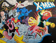 Load image into Gallery viewer, The Official Marvel Index To The X-Men #7 Wraparound Comic Book Cover Art by John Romita Jr.
