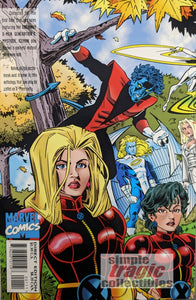 X-Men Rarities TPB Comic Book Back Cover Art by Mike Wieringo