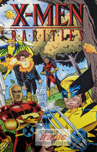 X-Men Rarities TPB Comic Book Cover Art by Mike Wieringo