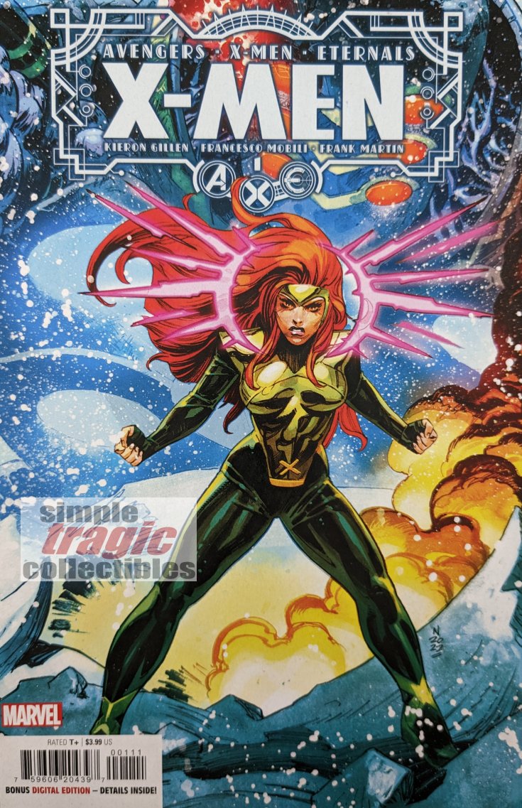 A.X.E.: X-Men #1 Comic Book Cover Art by Nic Klein