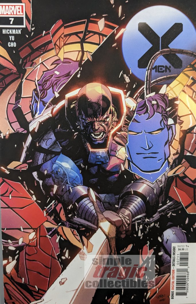 X-Men #7 Comic Book Cover Art