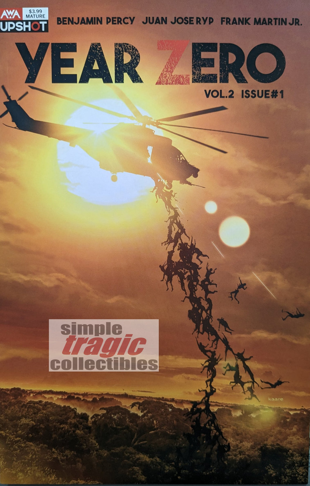 Year Zero Vol 2 #1 Comic Book Cover Art by Kaare Andrews