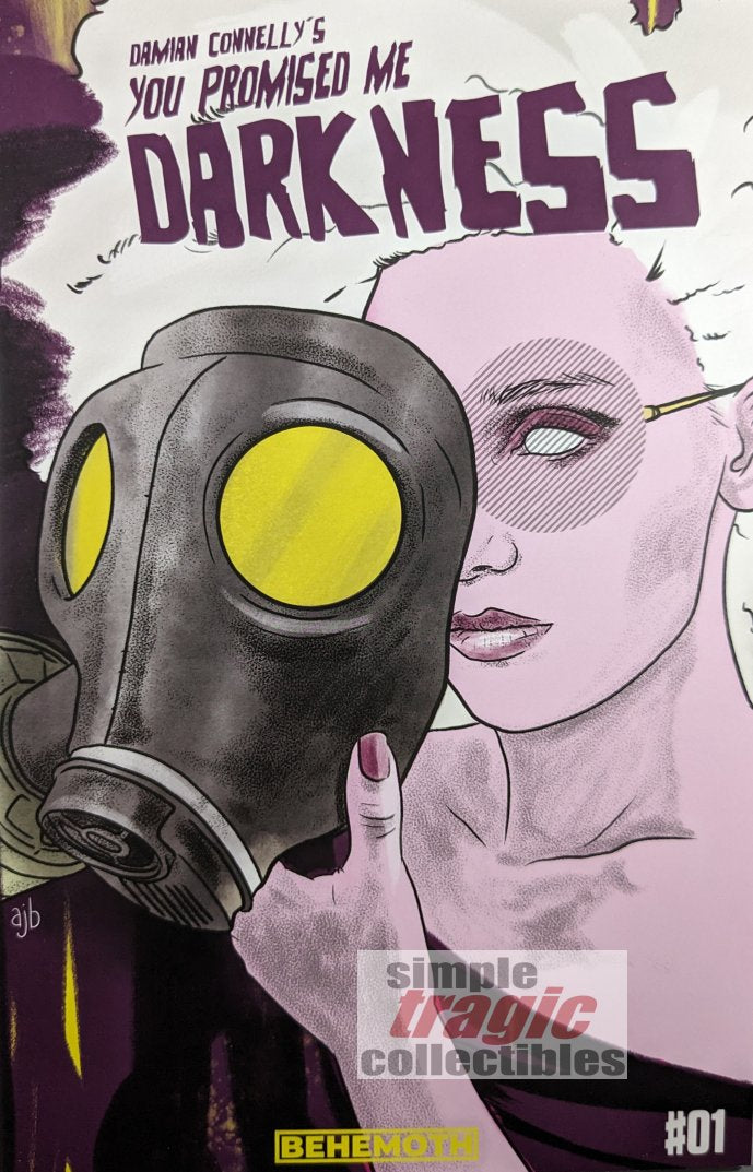 You Promised Me Darkness #1 Comic Book Cover Art