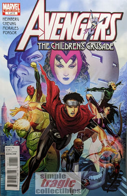 Avengers: The Children's Crusade #1 Comic Book Cover Art by Jim Cheung