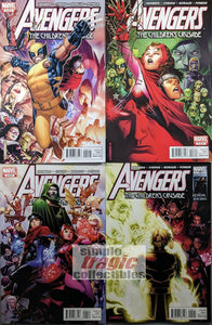 Avengers: The Children's Crusade #2-5 Comic Book Cover Art by Jim Cheung