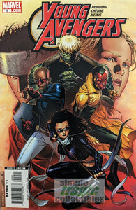 Young Avengers #9 Comic Book Cover Art